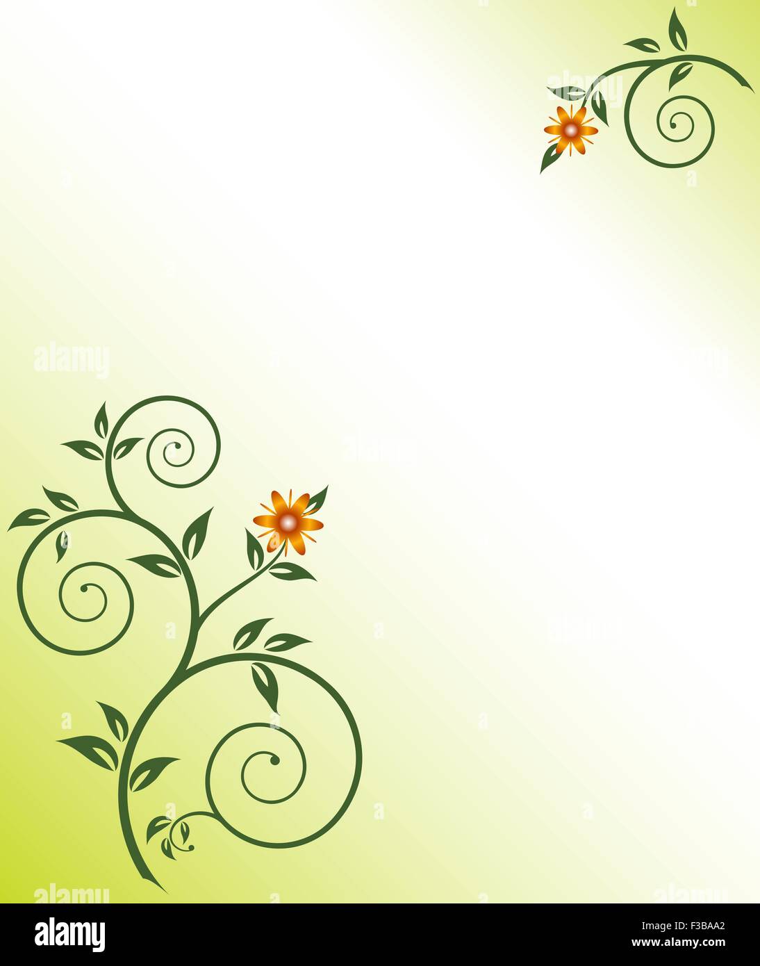 Card Design Artistic Flower Vector Art Stock Vector Image & Art - Alamy
