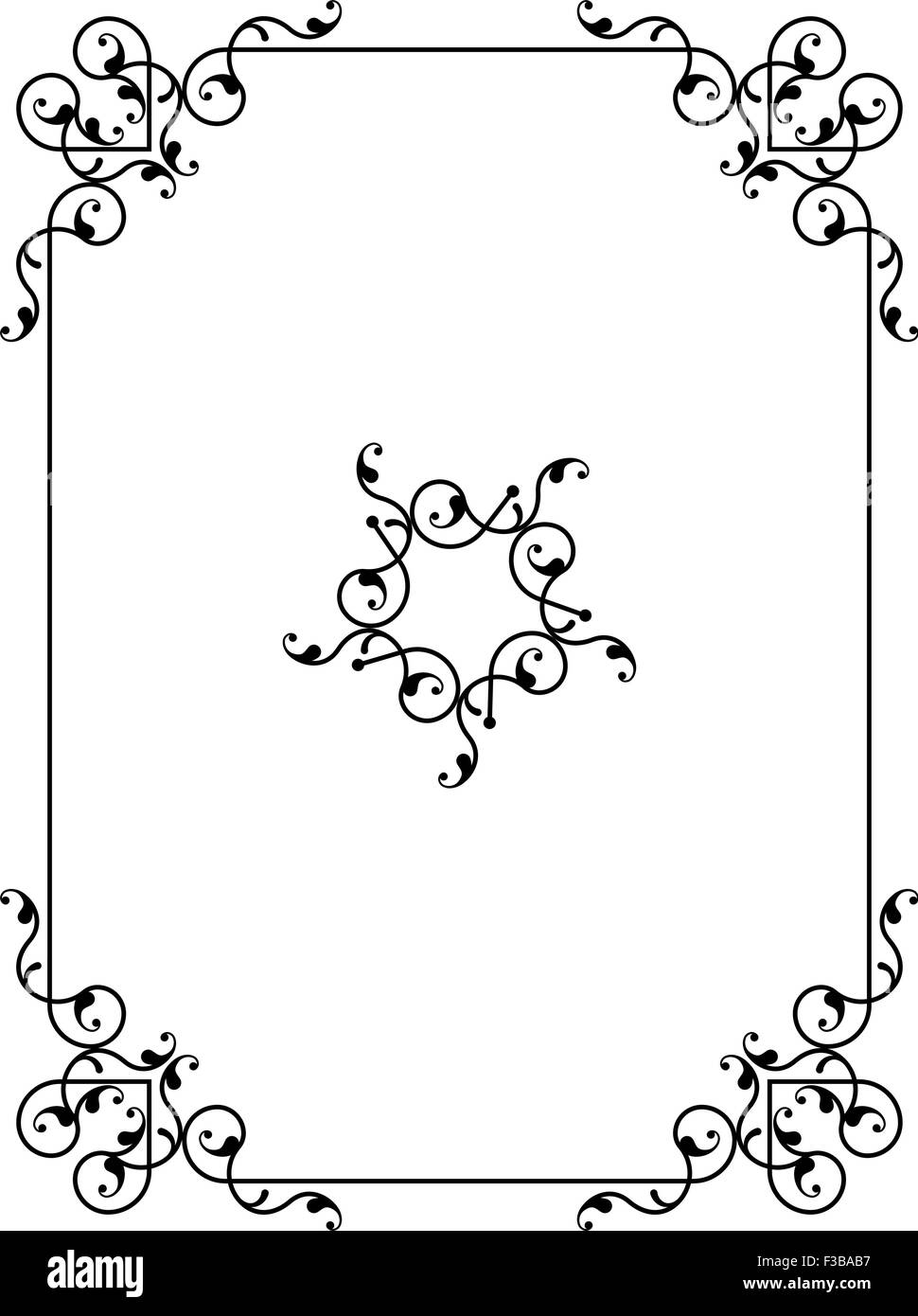 Frame Border Design Vector Art Stock Vector Image & Art - Alamy