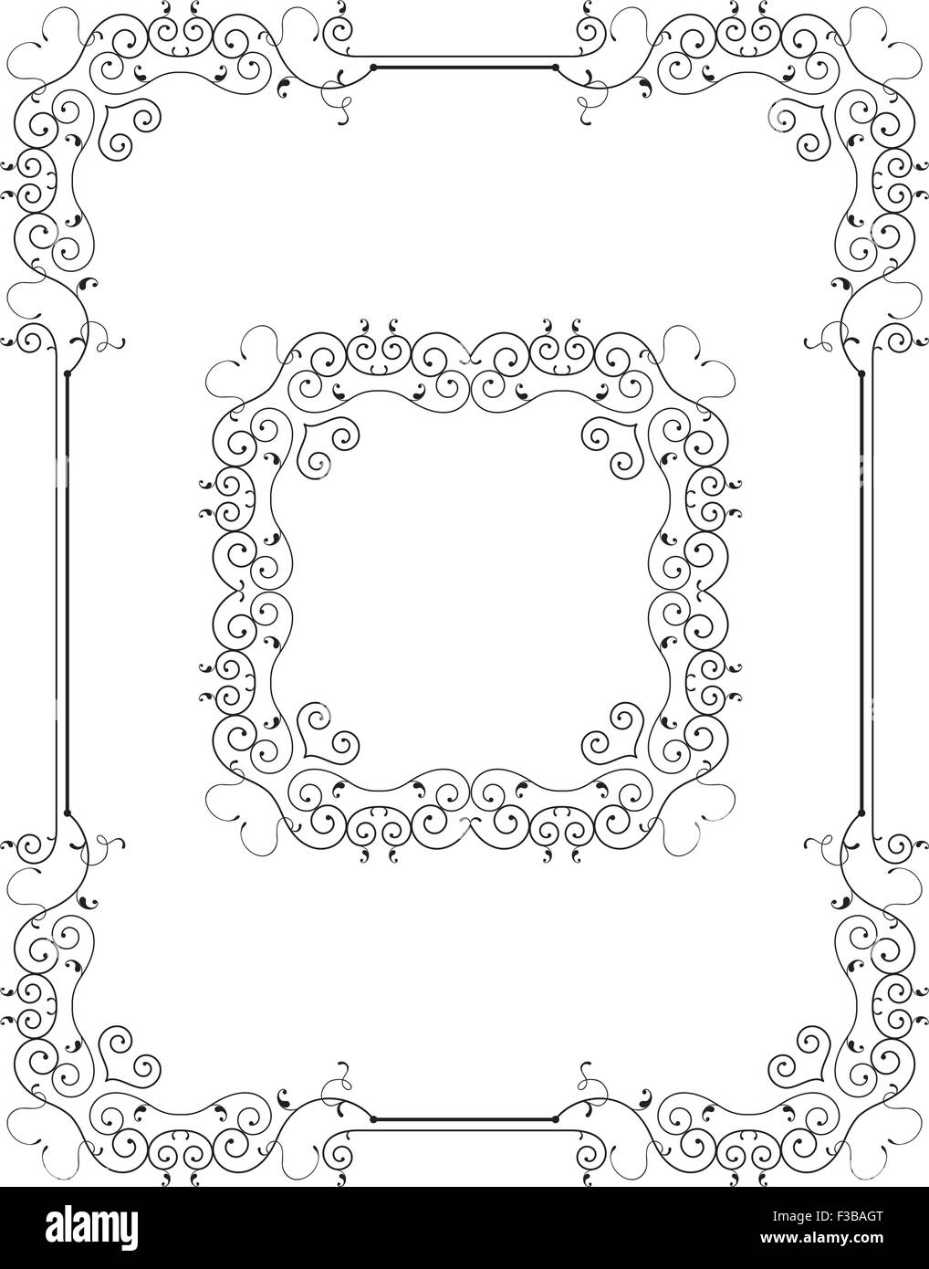Frame Border Design Vector Art Stock Vector Image & Art - Alamy