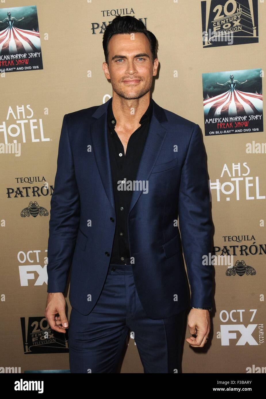 Cheyenne Jackson at arrivals for AMERICAN HORROR STORY HOTEL Season