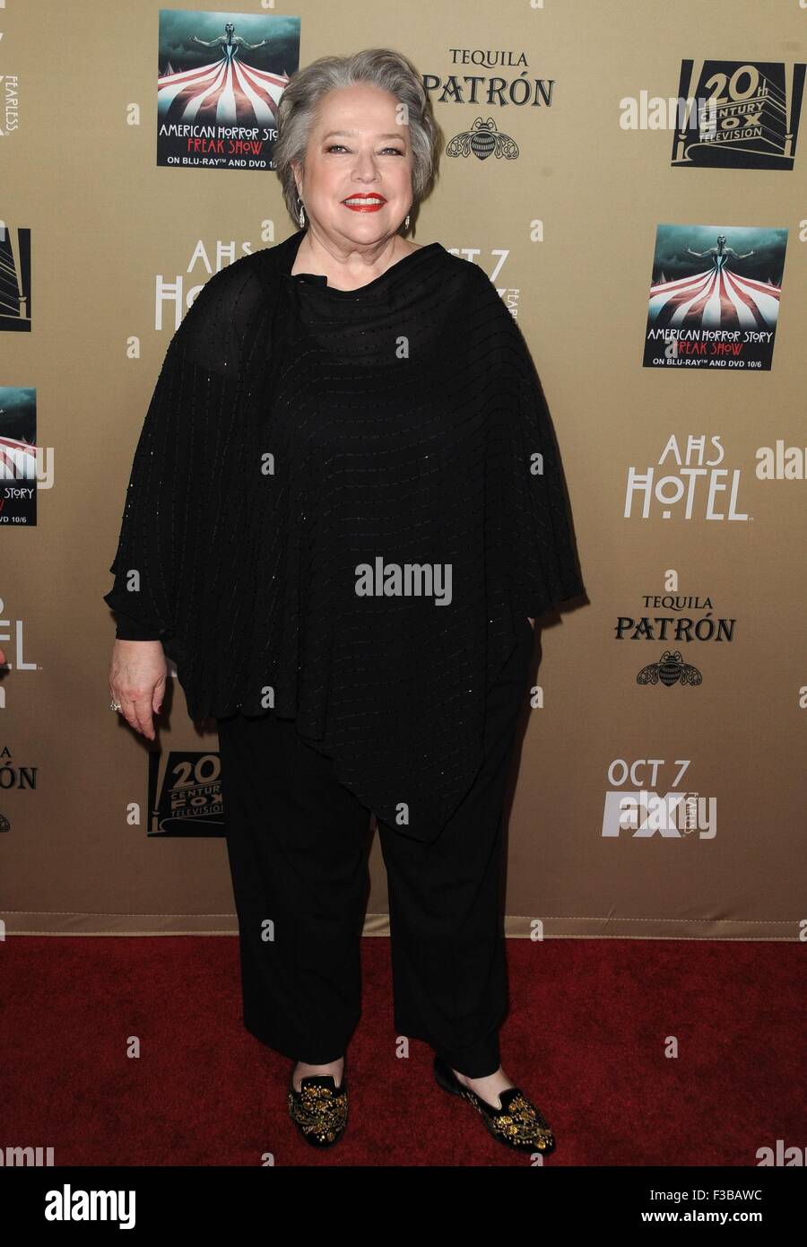 Kathy Bates at arrivals for AMERICAN HORROR STORY: HOTEL Season