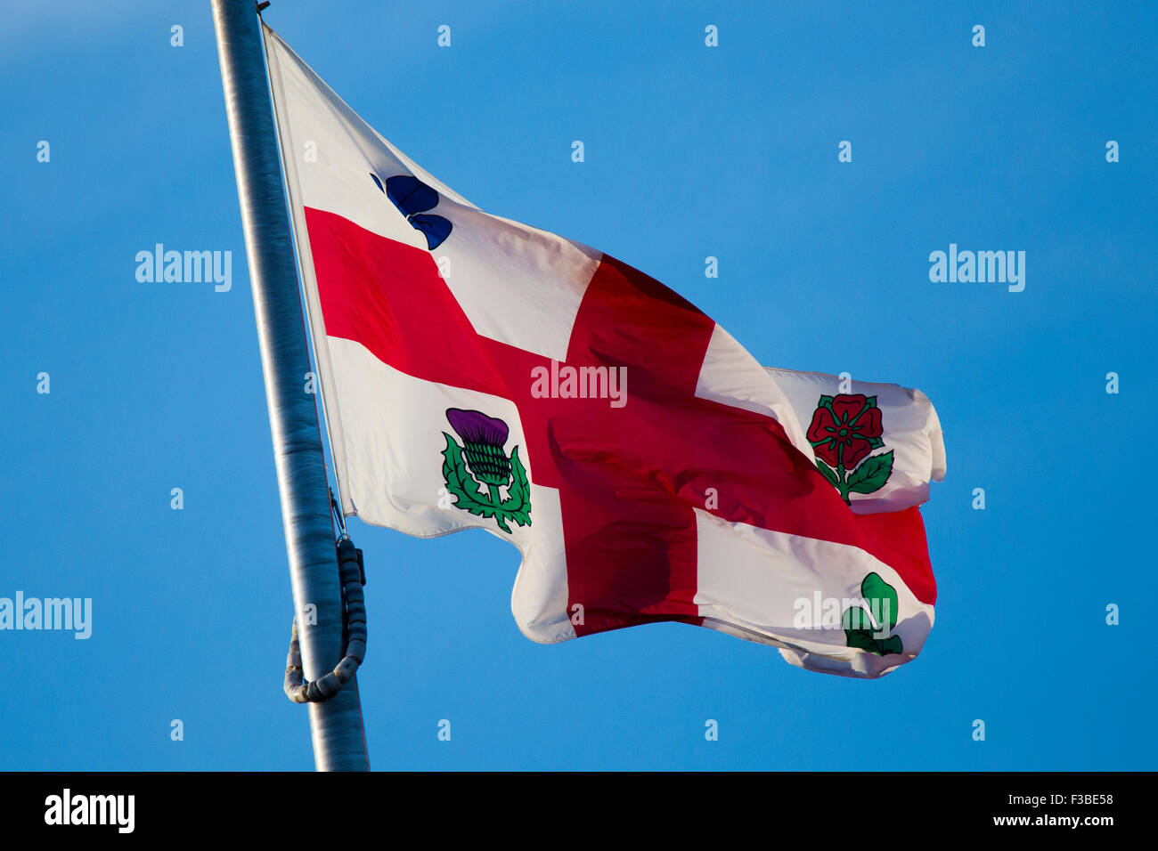 Montreal flag hires stock photography and images Alamy