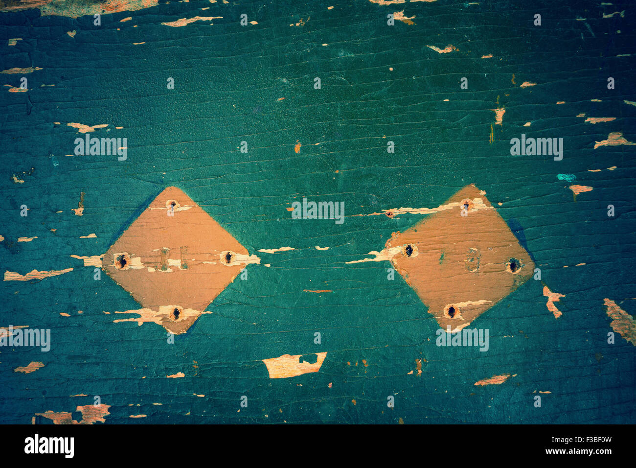 Vintage old wooden background with peeling paint Stock Photo - Alamy