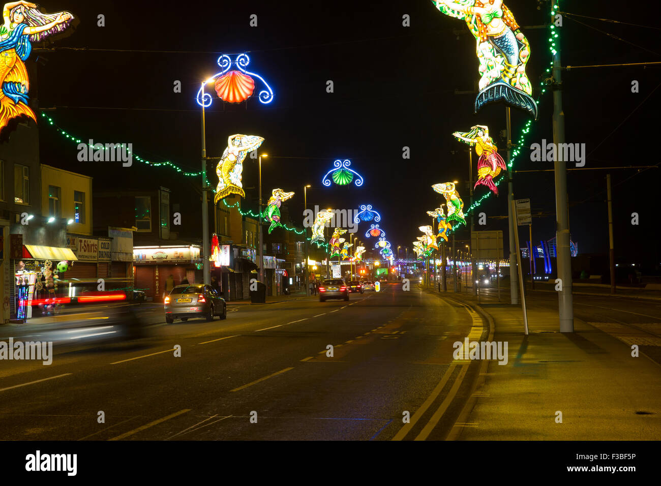 Blackpool Illuminations Stock Photo Alamy