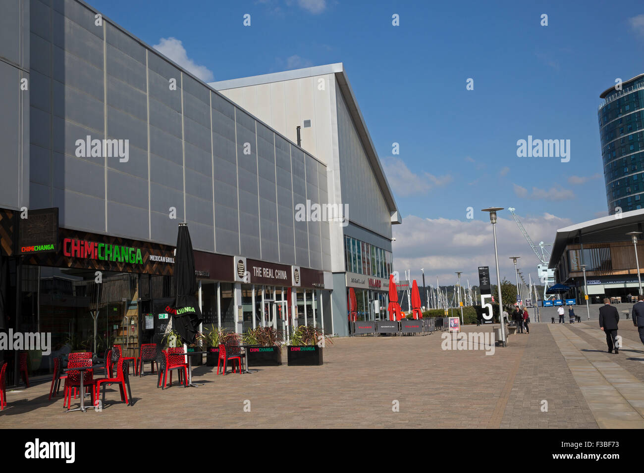 Dockside Outlet shopping Centre in Chatham Stock Photo