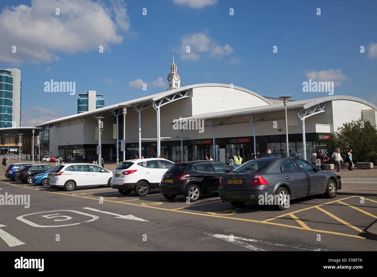 Dockside Outlet shopping Centre in Chatham Stock Photo