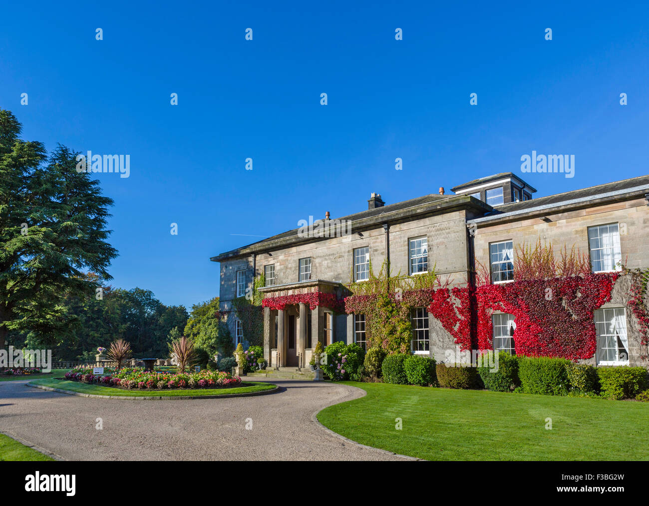 Doxford Hall Hotel and Spa, Chathill, near Alnwick, Northumberland, England, UK Stock Photo