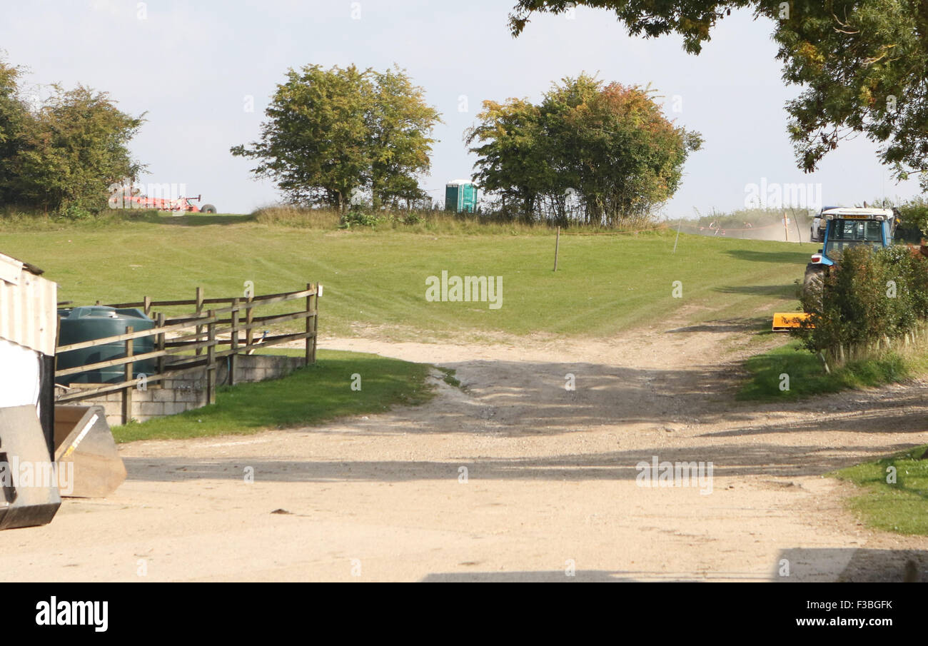 Middle Wallop, Hampshire, UK. 4th October, 2015. Fourteen people have ...