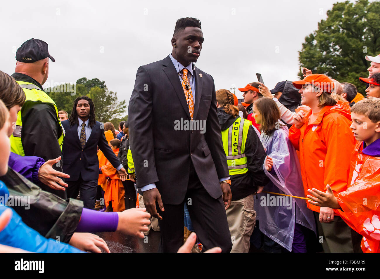 Clemson Tigers Safety Jayron Kearse During Tiger Walk Prior
