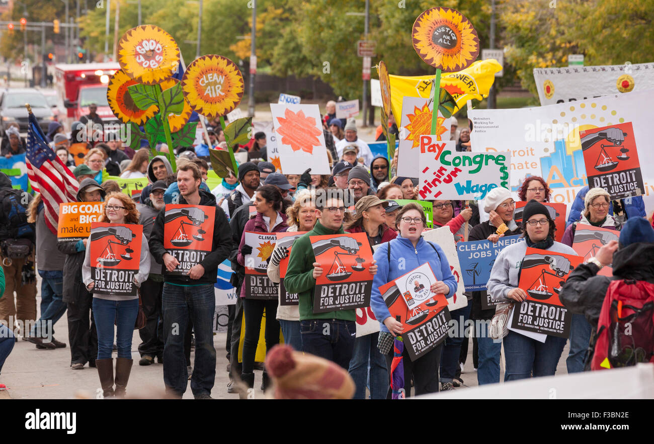 The Detroit March for Justice, which brought together those concerned