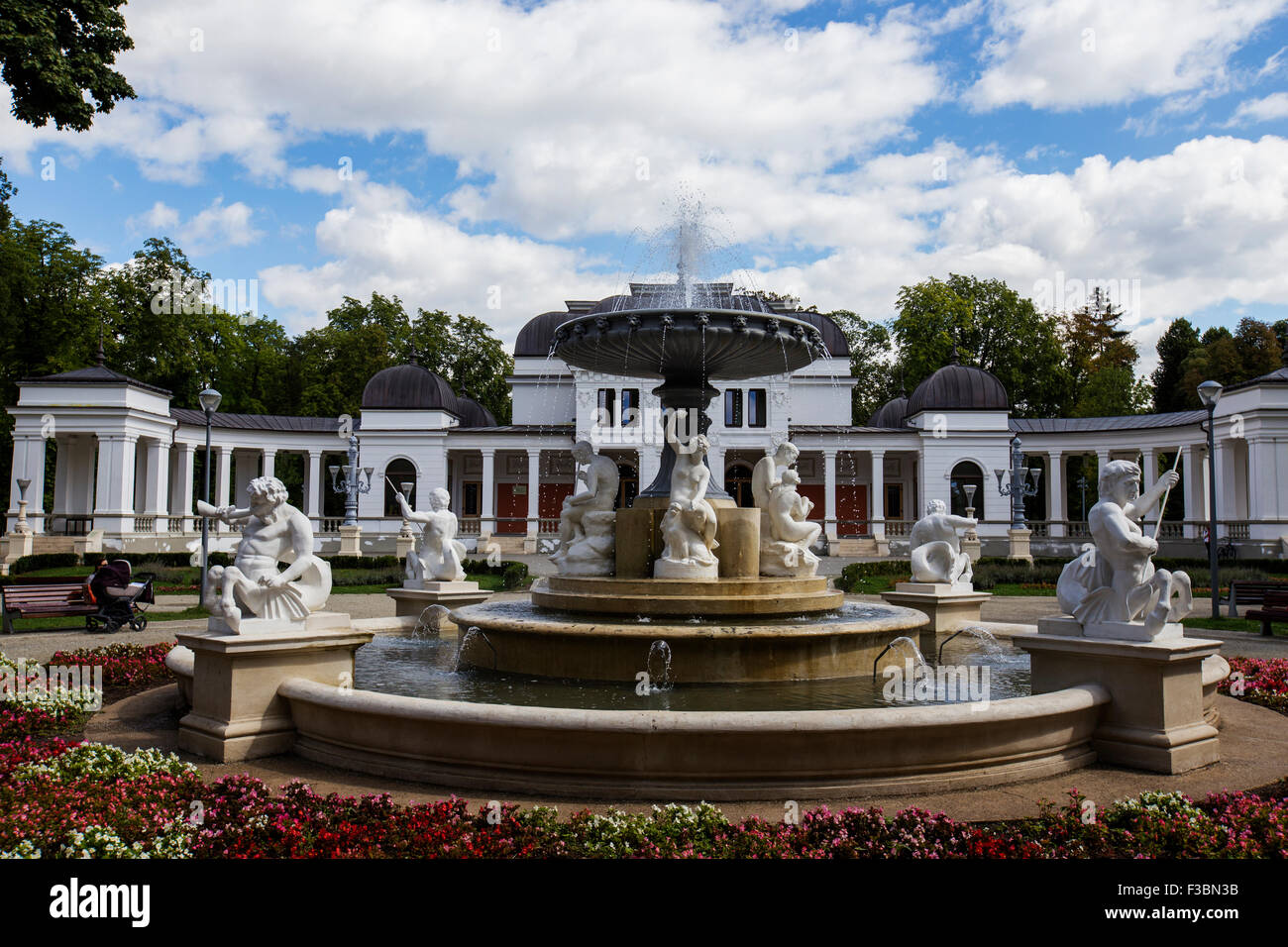 Casino in Central Park, Cluj-Napoca, Romania Stock Photo - Alamy