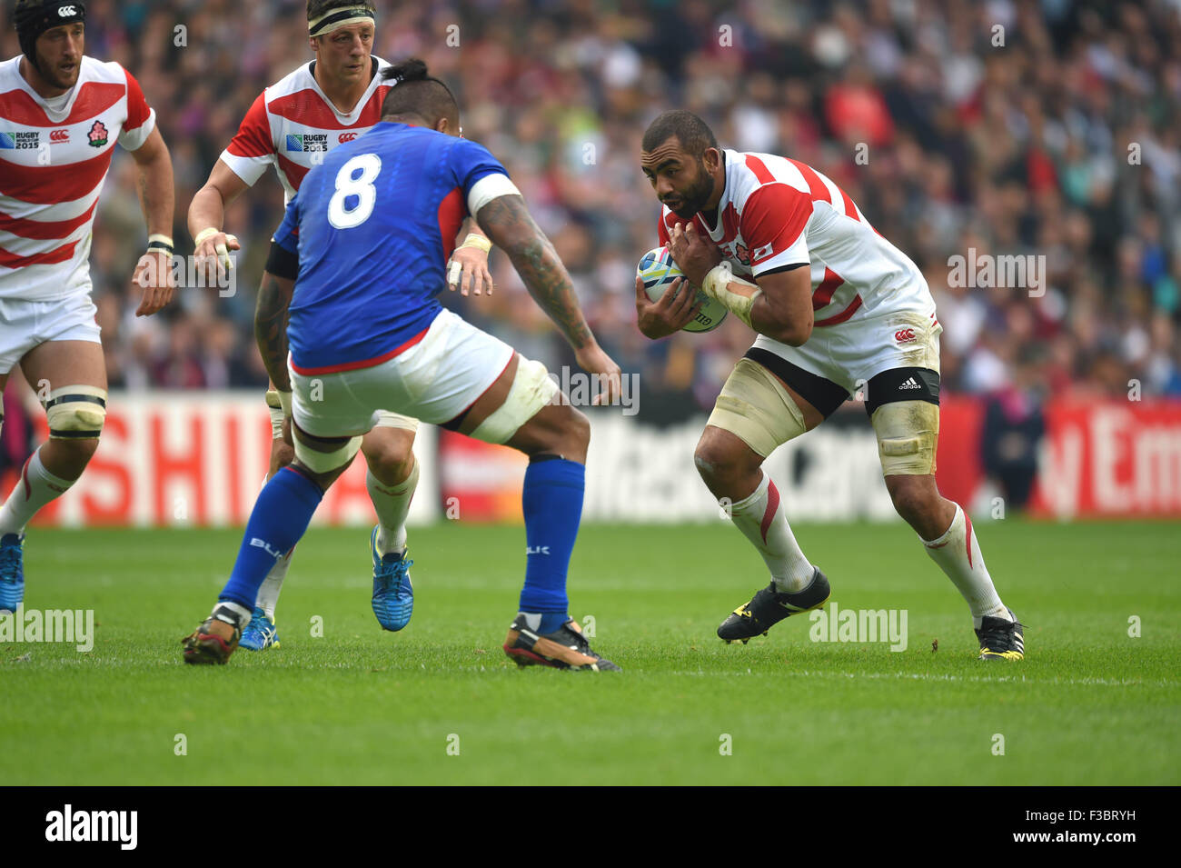 Milton Keynes, UK. 3rd Oct, 2015. Michael Leitch (JPN) Rugby : 2015 ...
