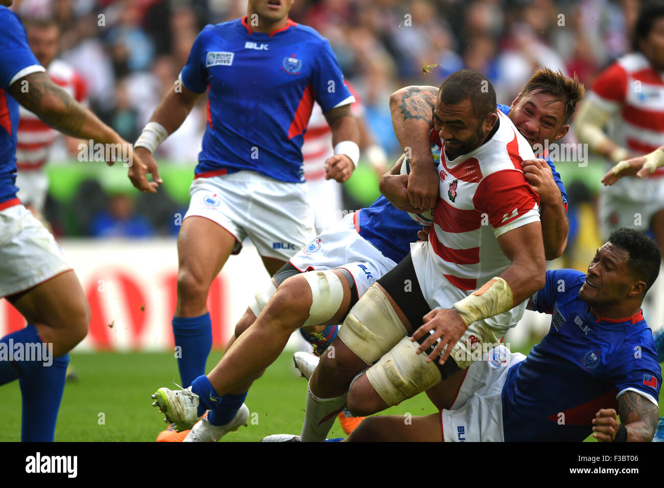 Milton Keynes, UK. 3rd Oct, 2015. Michael Leitch (JPN) Rugby : 2015 ...