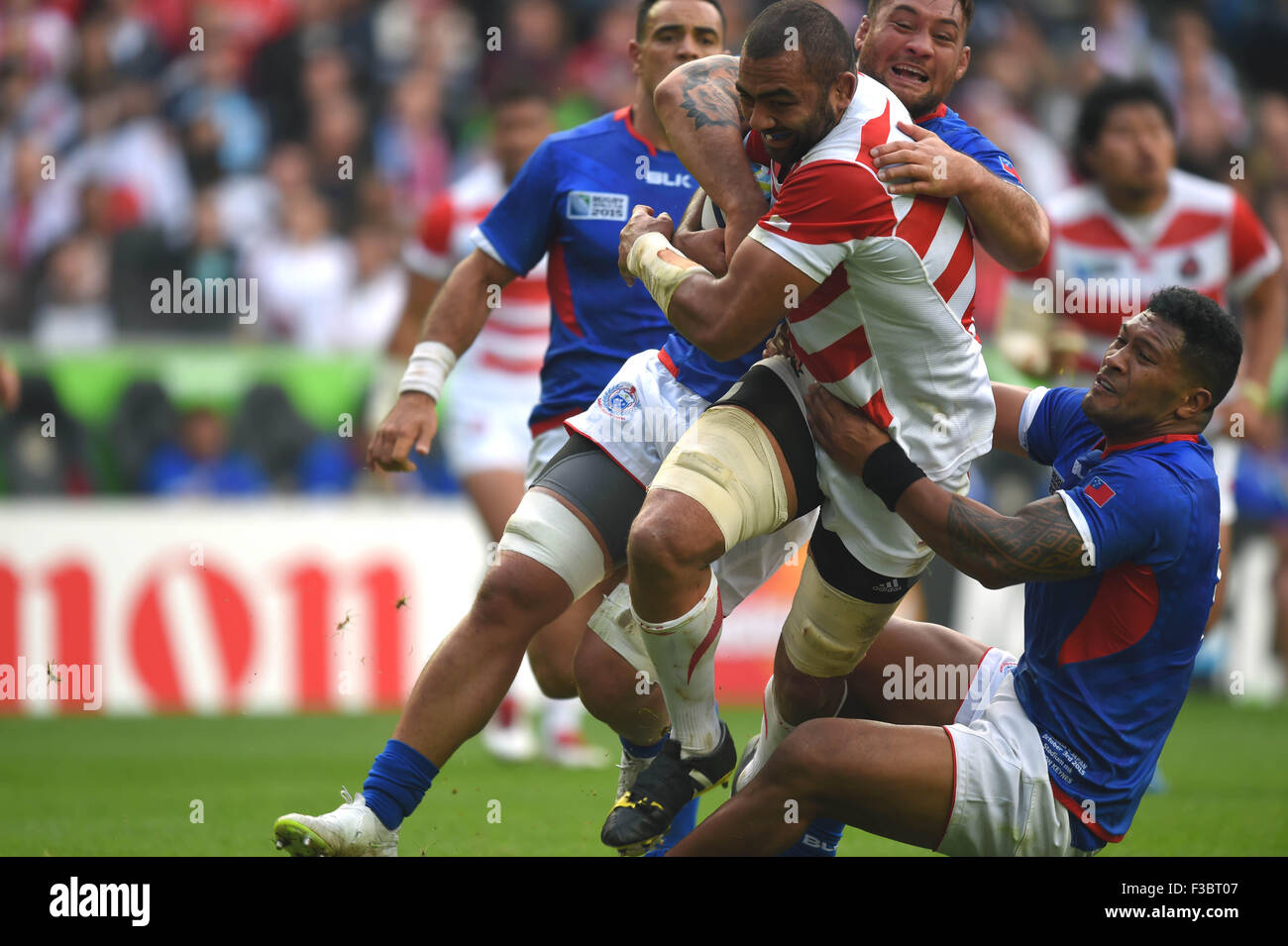 Milton Keynes, UK. 3rd Oct, 2015. Michael Leitch (JPN) Rugby : 2015 ...