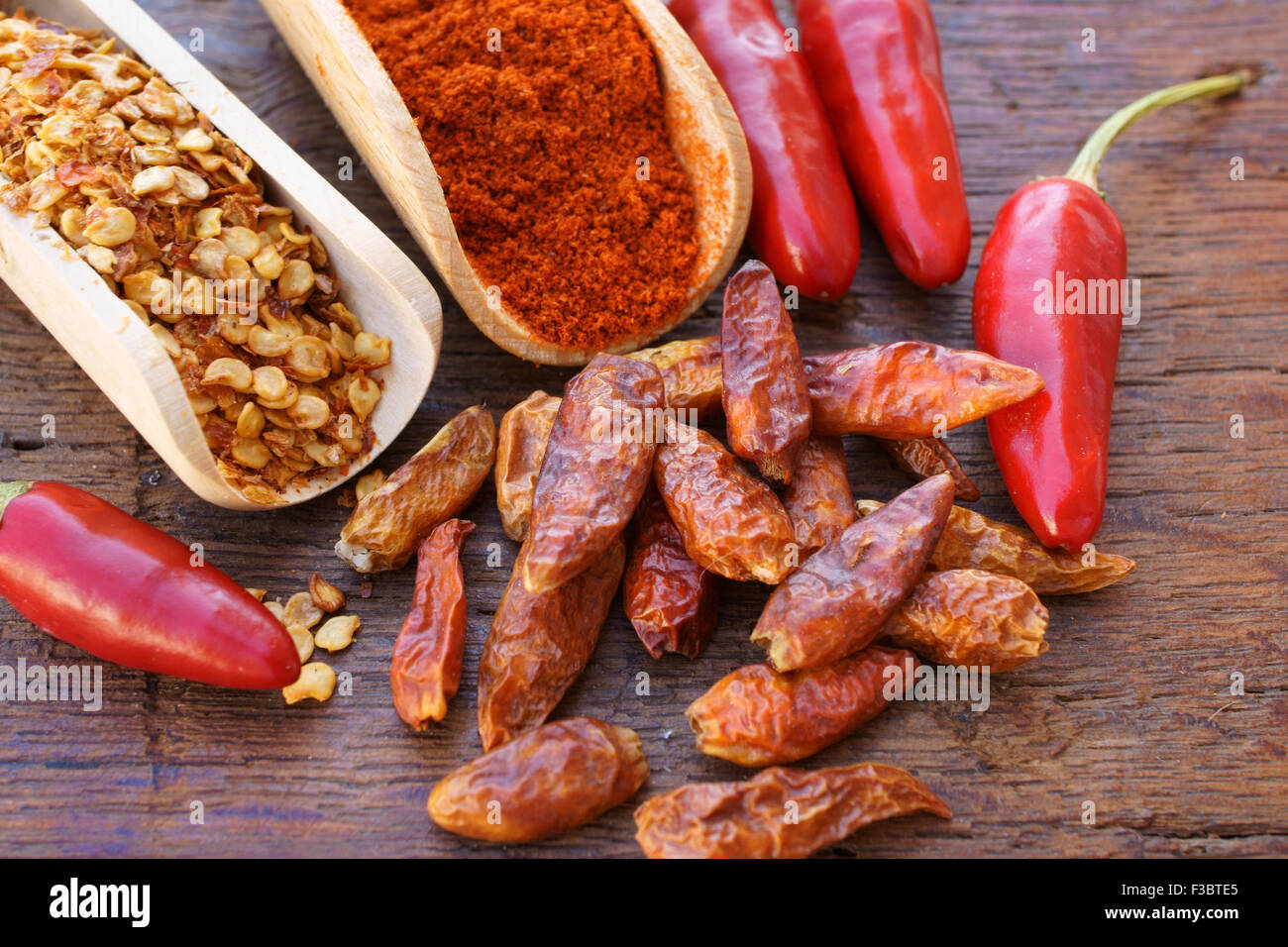 Chili powder fresh dried hi-res stock photography and images - Alamy