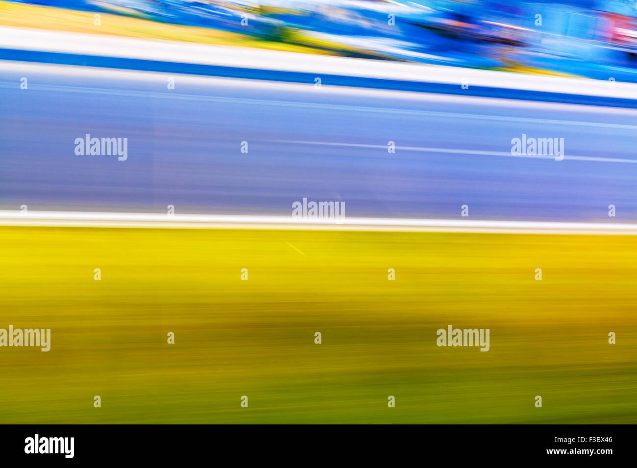 Colorful blured motion background blur landscape speed Stock Photo