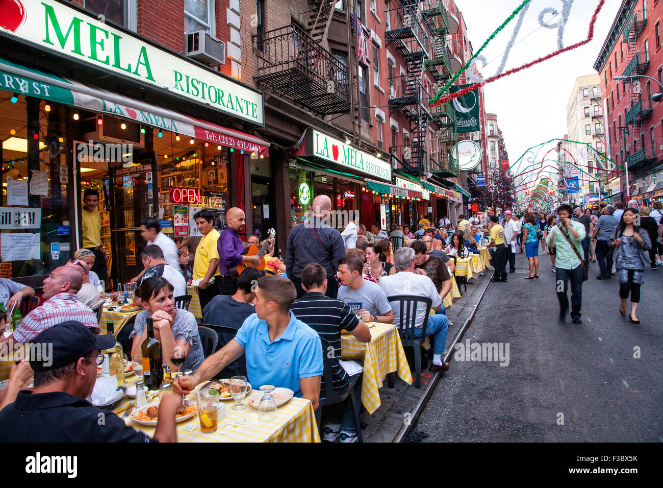 Little Italy, New York Stock Photo