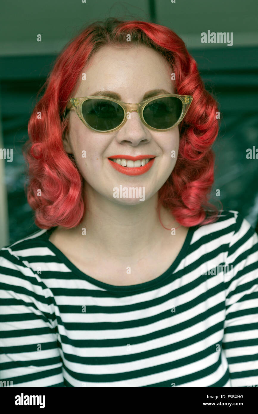 London, England, UK: 4th October 2015 Classic car boot sale, Lewis Cubitt Square, Kings Cross, London, England,UK, Credit:  Keith Erskine/Alamy Live News Stock Photo