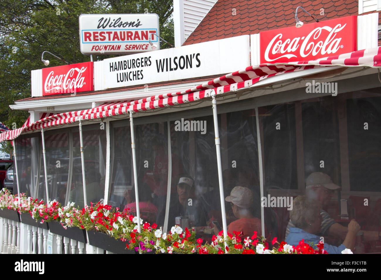 Wilson's Restaurant, Ephraim, Door County, WI Stock Photo Alamy