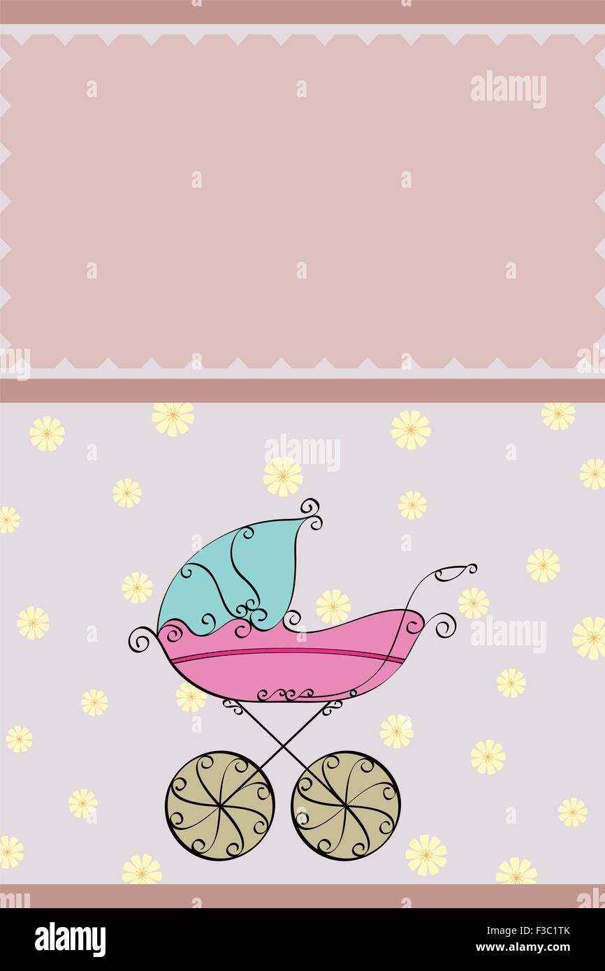Baby Shower Card Design Vector Art Stock Vector Image & Art - Alamy