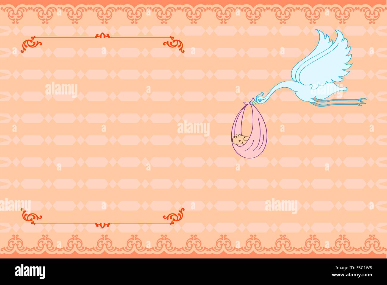 Baby Shower Card Design Vector Art Stock Vector Image & Art - Alamy