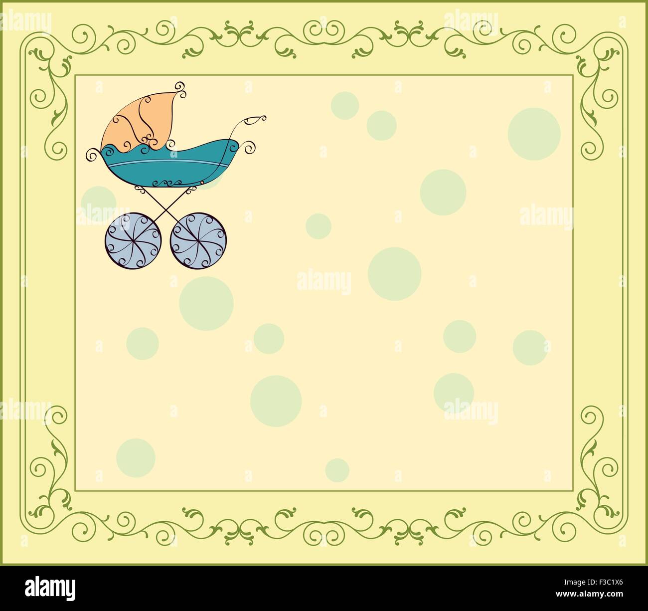Baby Shower Card Design Vector Art Stock Vector Image & Art - Alamy