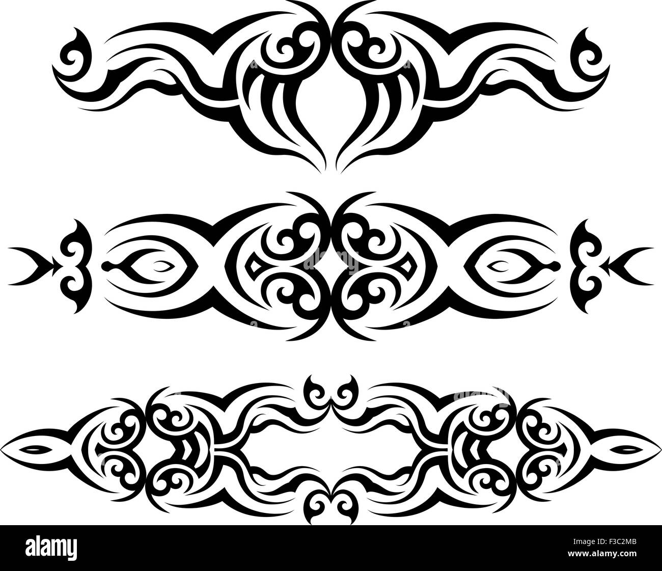 Tribal Tattoo Design Vector Art Stock Vector Image & Art - Alamy