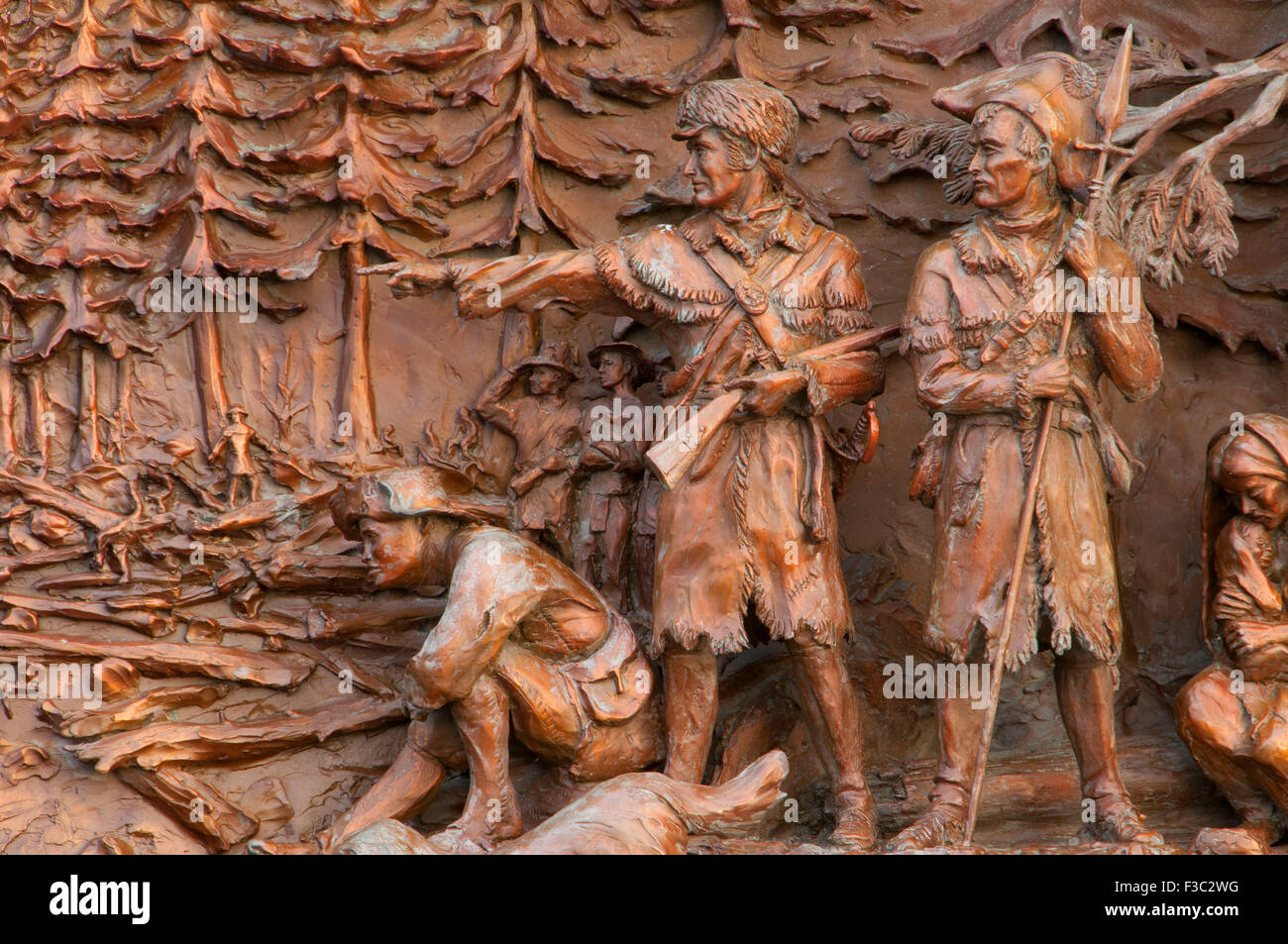 Dismal Nitch monument, Lewis and Clark National Historical Park