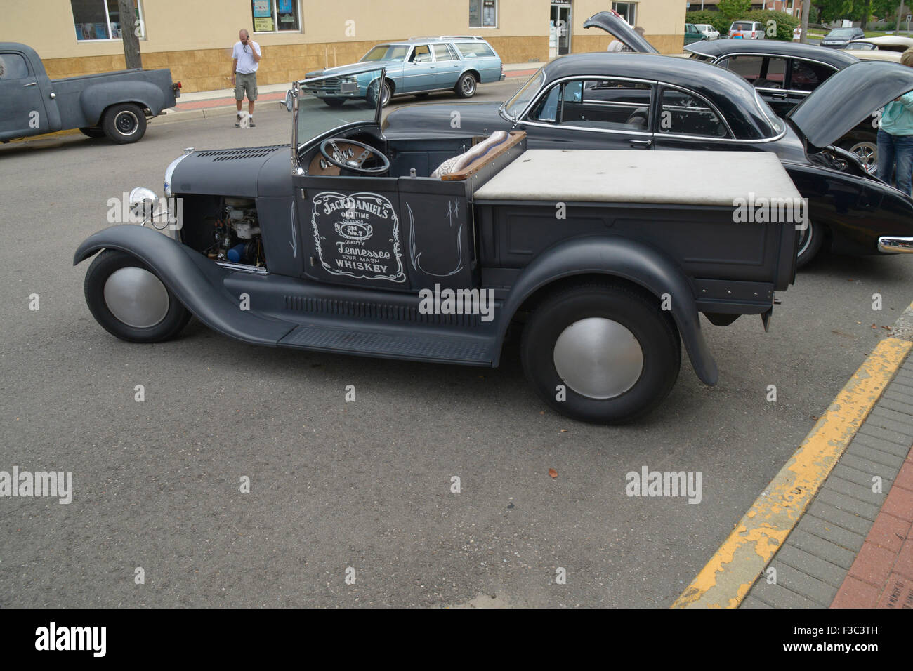 1929 ford Jack Daniels car Stock Photo Alamy