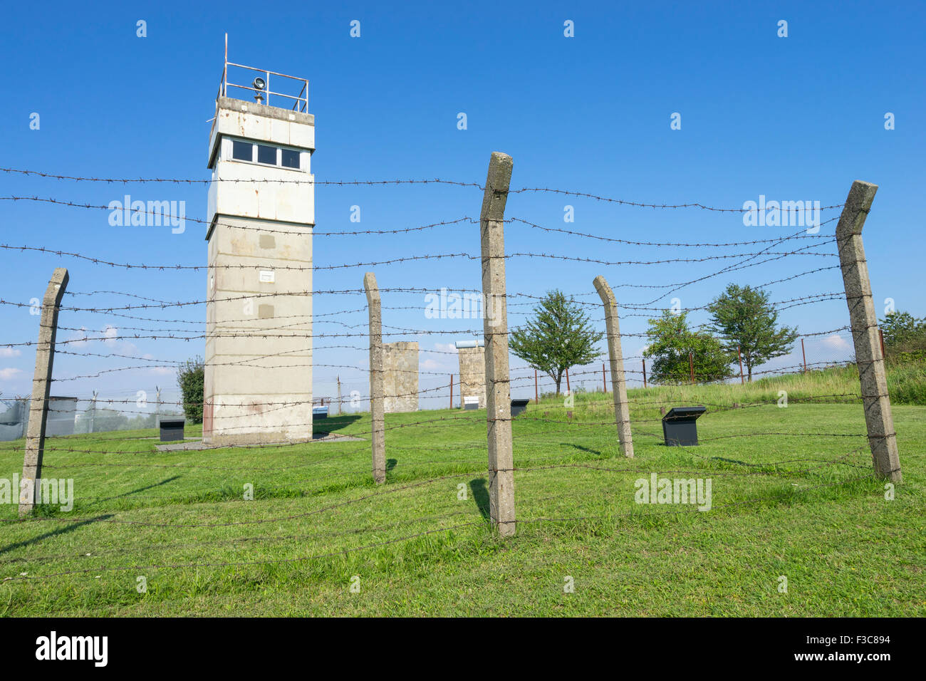 East germany border crossing hi-res stock photography and