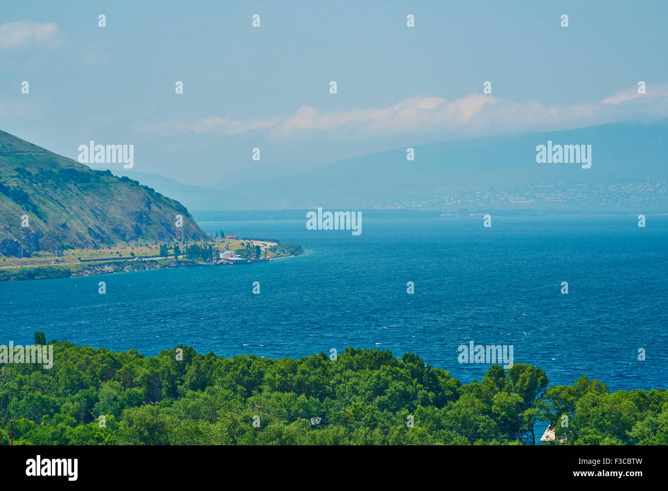 Lake Sevan Stock Photo