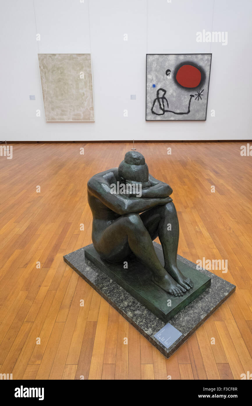 Sculpture Night by Aristide Maillol at National Museum of  Modern Art Tokyo Stock Photo