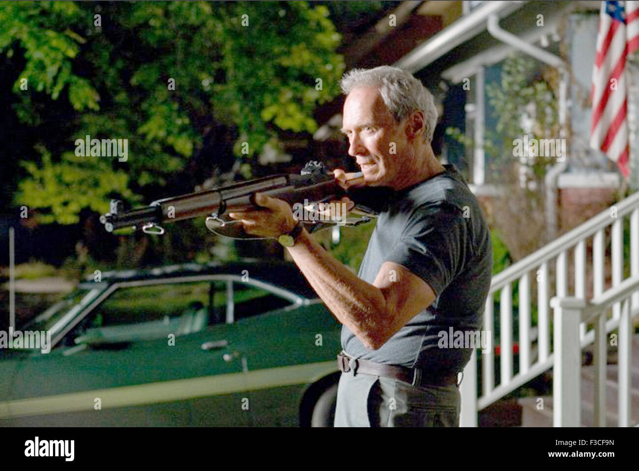 GRAN TORINO 2008 Matten Productions film with Clint Eastwood Stock Photo