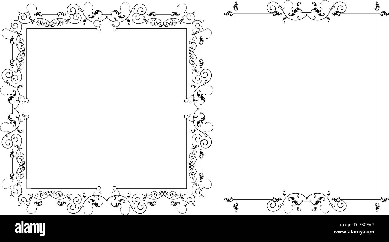 Frame Border Design Vector Art Stock Vector Image & Art - Alamy