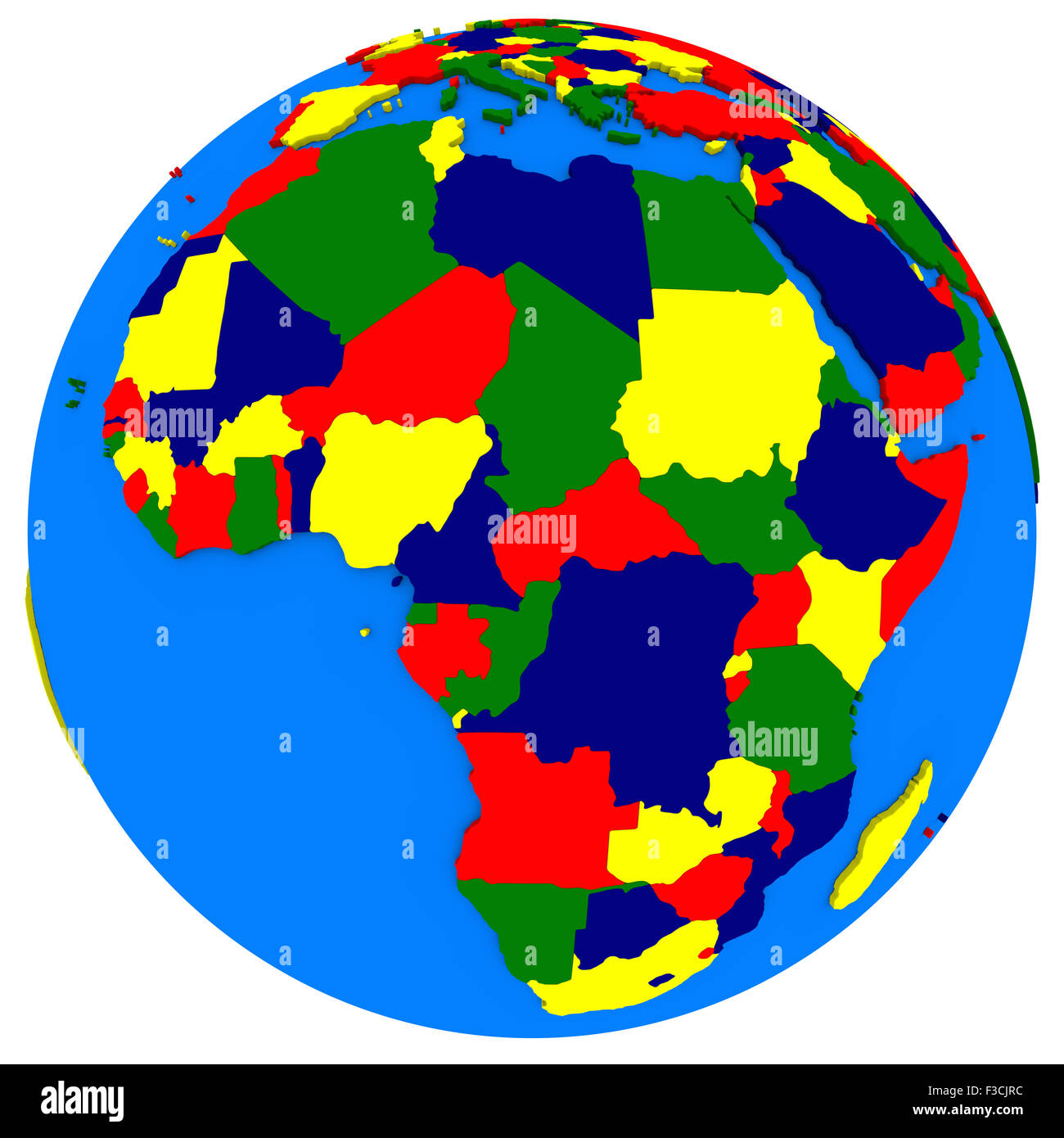 Political map of africa hi-res stock photography and images - Alamy