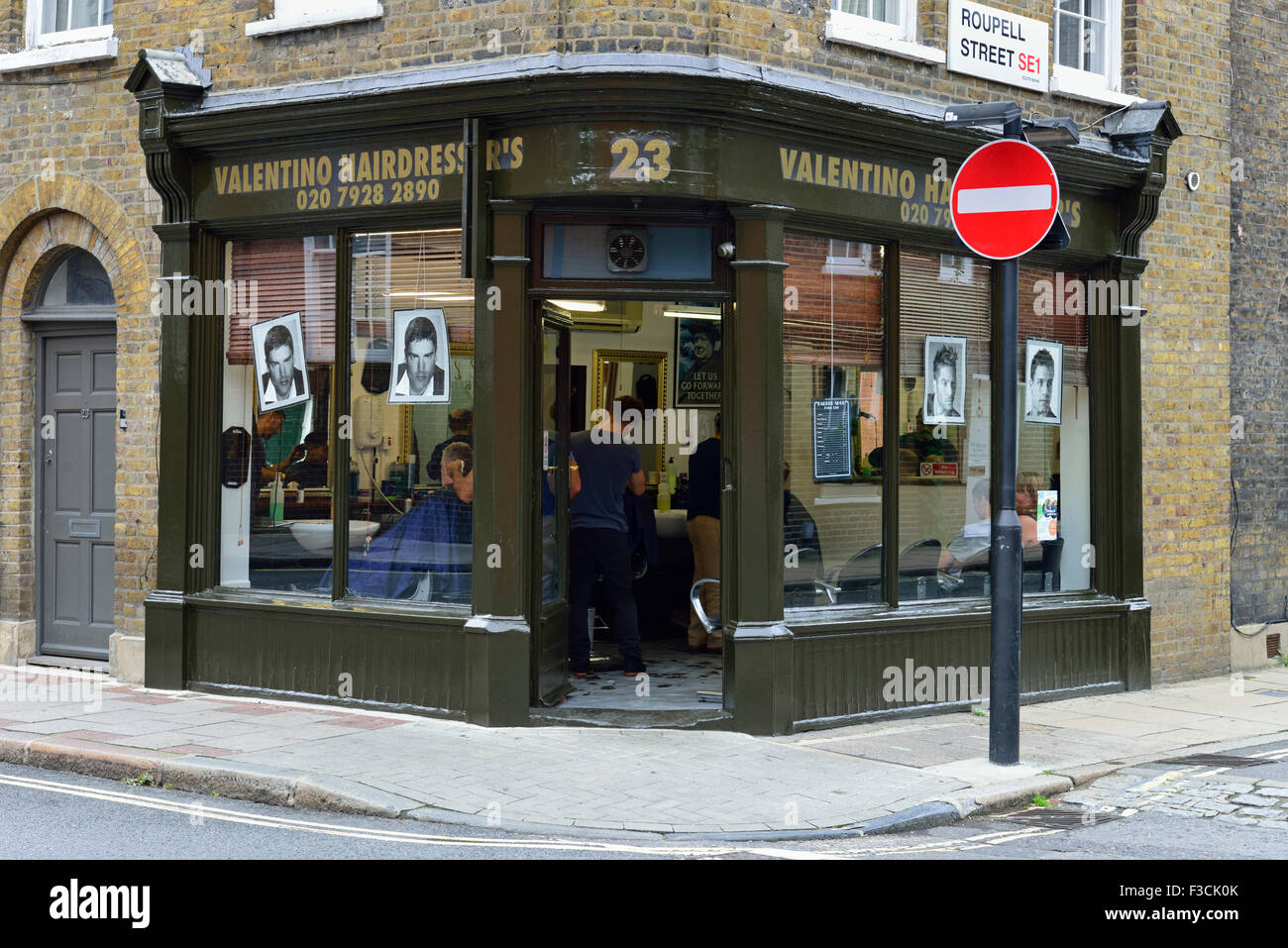 Valentino Hairdresser S 23 Cornwall Road Waterloo London Se1