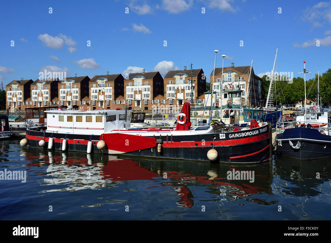 Greenland Dock, Rotherhithe, London SE16, United Kingdom Stock Photo