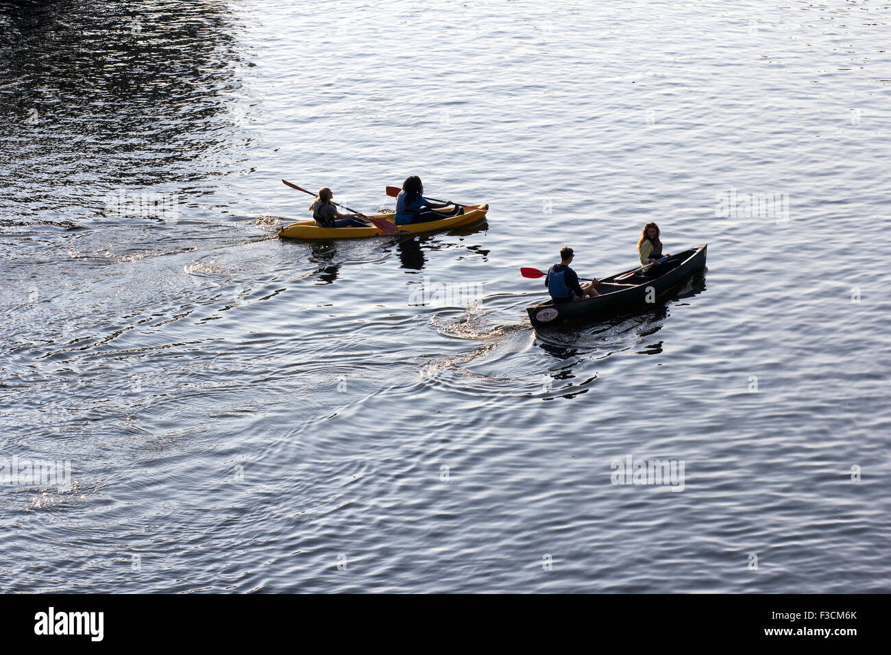 Canoe's on Exeter's Historic Quayside,one of the most attractive areas