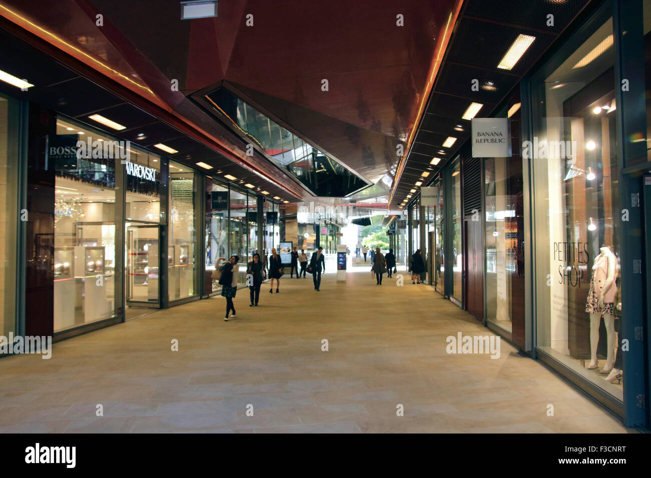 One New Change Shopping Centre Cheapside London Stock Photo