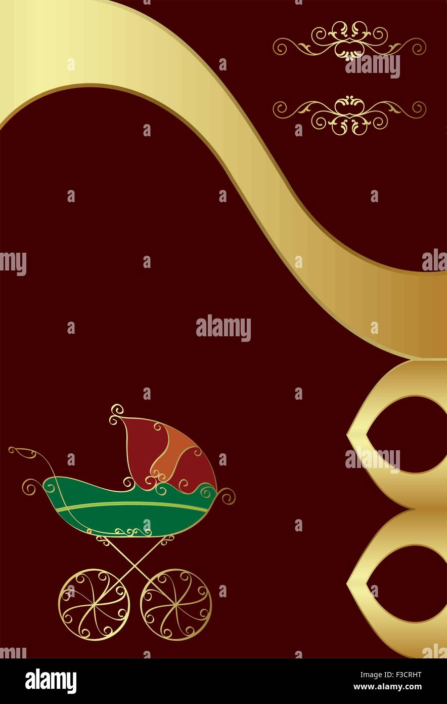 Baby Shower Card Design Vector Art Stock Vector Image & Art - Alamy