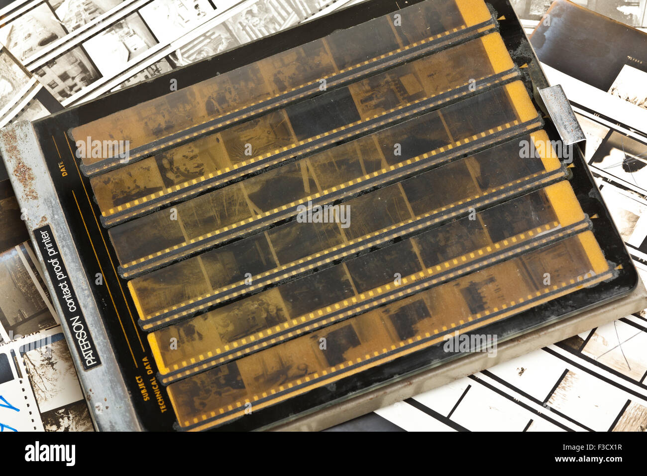 vintage contact proof printer for film Stock Photo - Alamy
