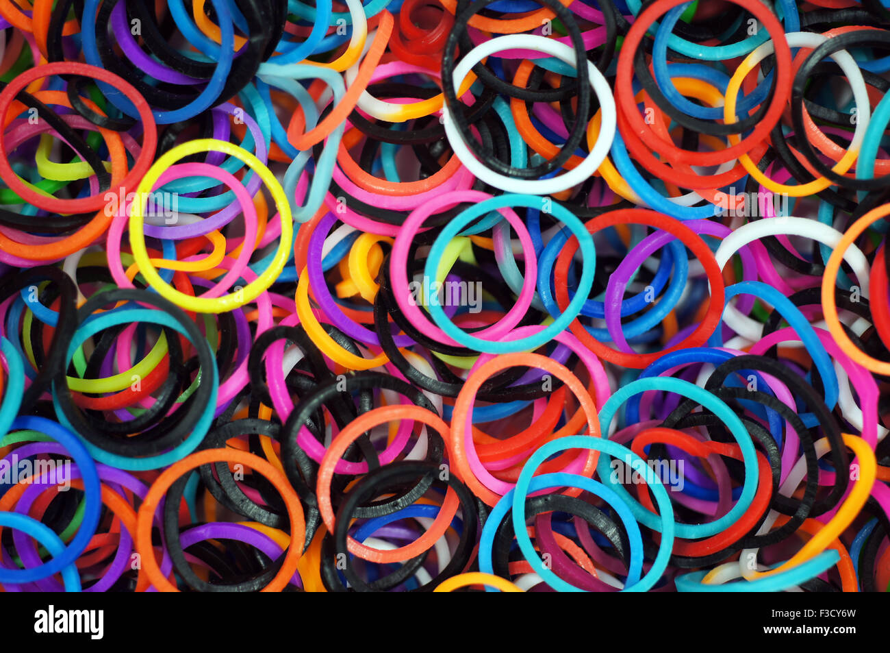 Group of rubber rings Stock Photo Alamy