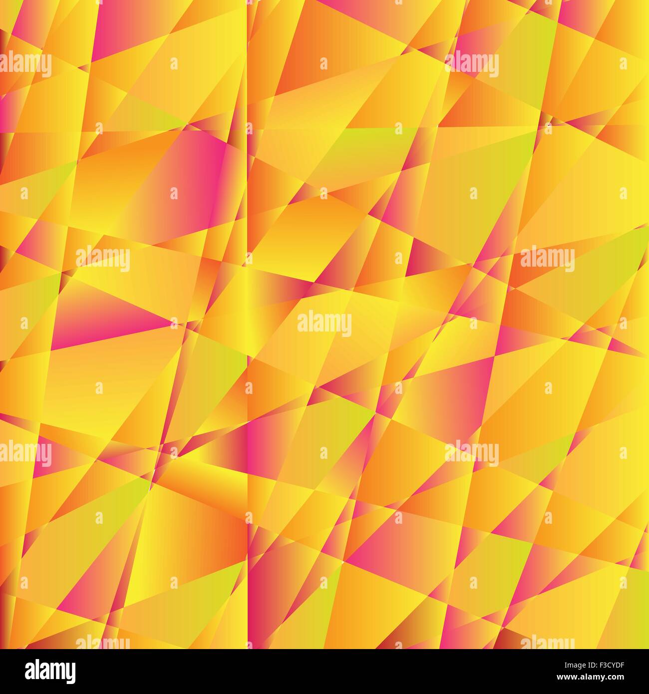 mosaic abstract orange background consisting of triangles Stock Vector ...