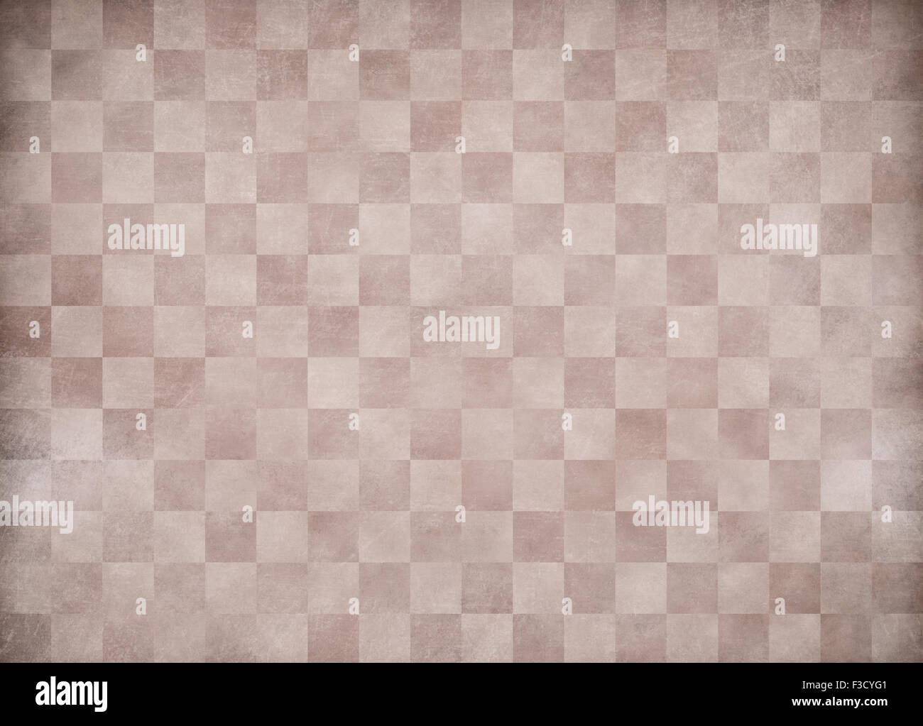Beige grunge checkered paper background Stock Photo - Alamy