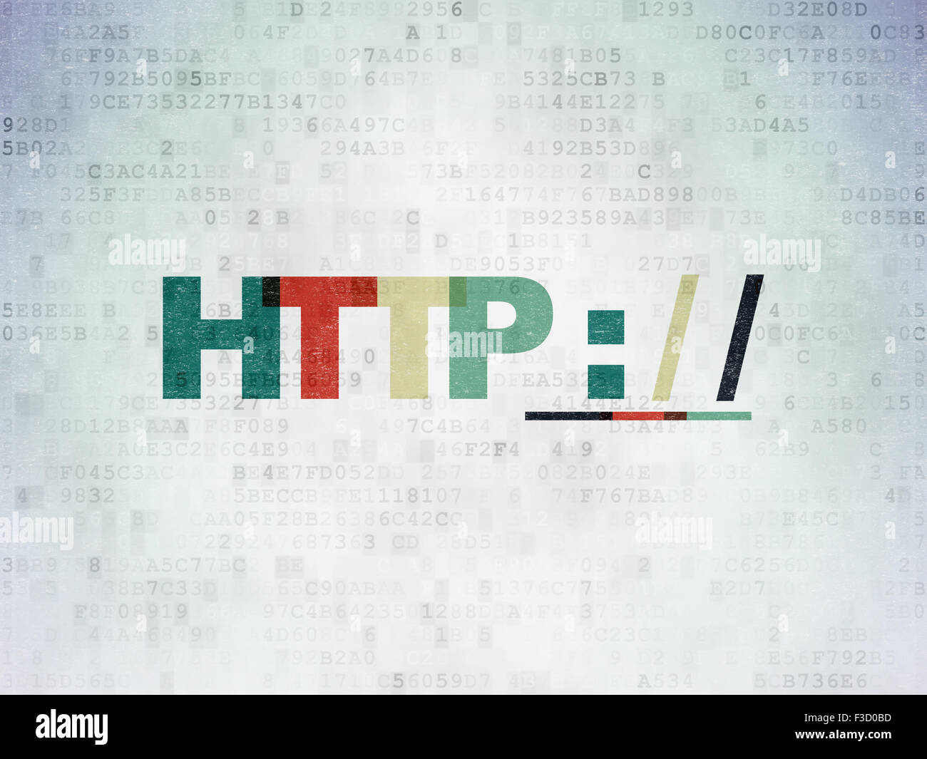 Web Design Text/image Web design concept: Painted multicolor text Http : / / on Digital Paper ...