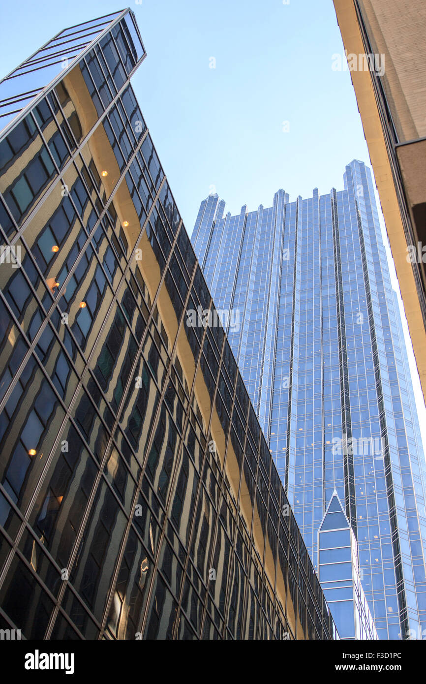 PPG Building Downtown Pittsburgh Stock Photo