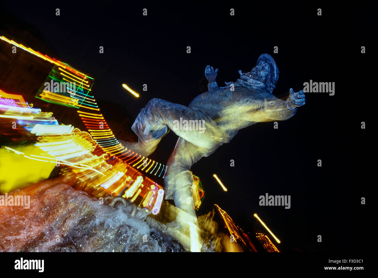 Skegness illuminations. Lincolnshire. England. UK Stock Photo