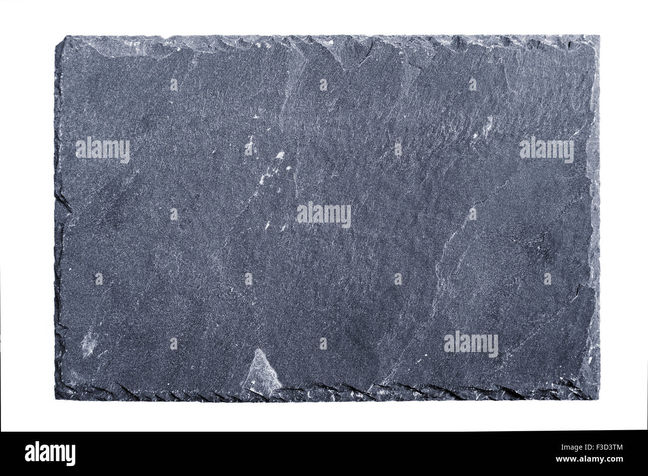 Slate board on white background Stock Photo Alamy