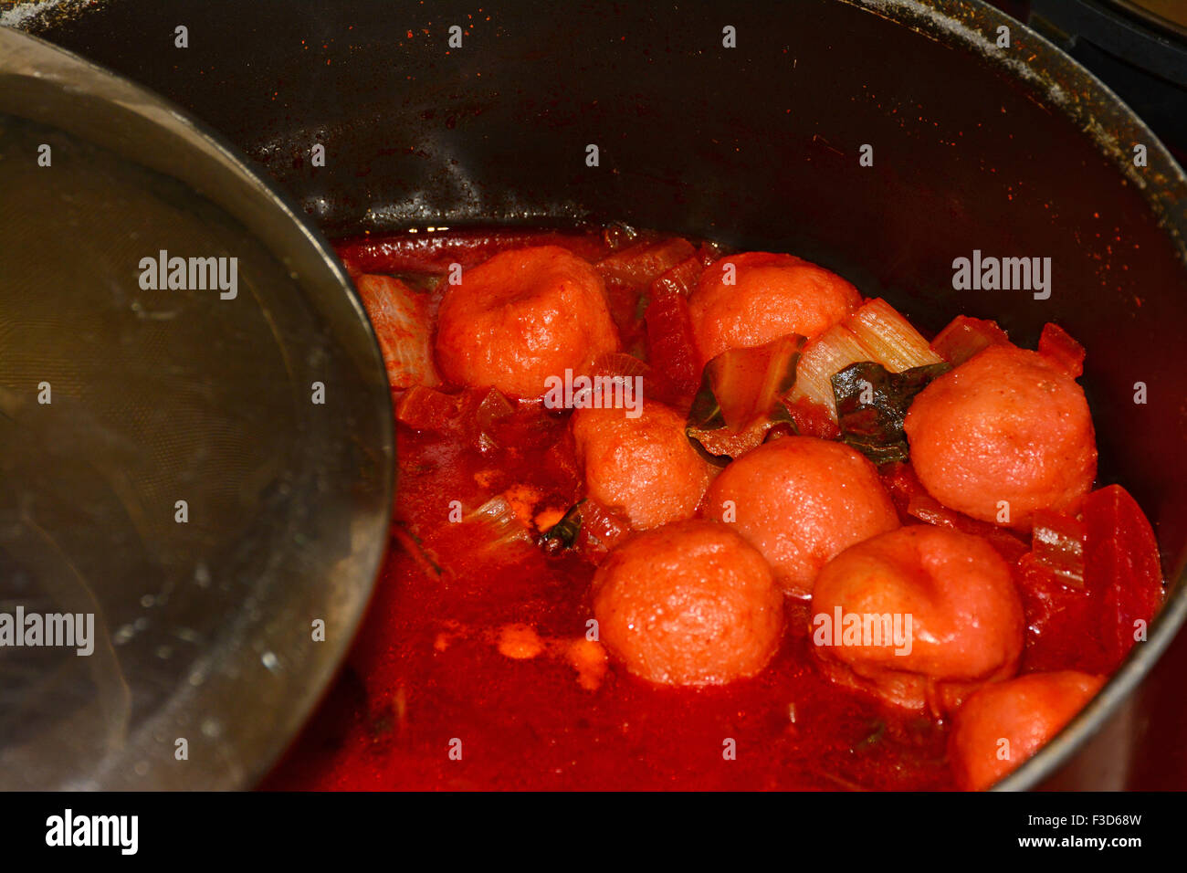 Middle eastern Home cooking, Kube Stock Photo