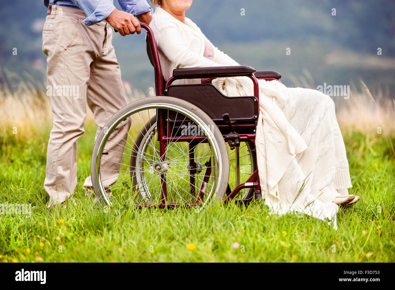 Wheelchair man woman hi-res stock photography and images - Alamy